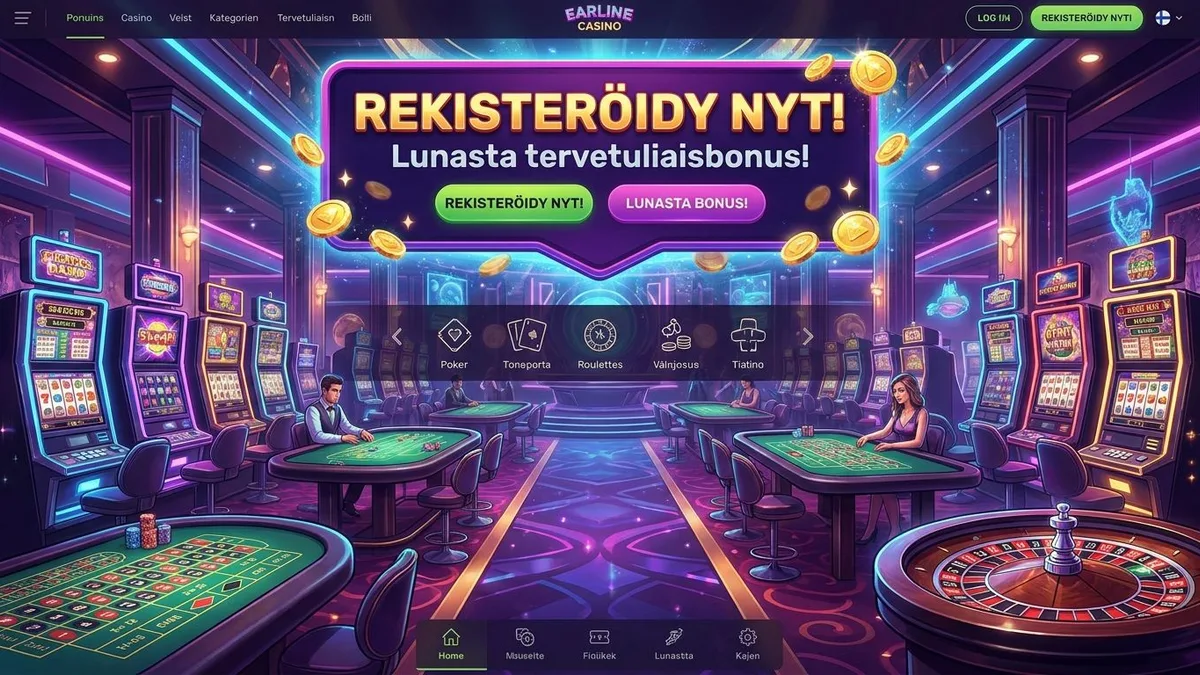 Rekisteröidy bonuksella